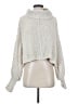 Free People 100% Nylon Solid Ivory Turtleneck Sweater Size S - photo 1