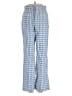 Zara Checkered-gingham Blue Casual Pants Size XS - photo 1