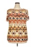 Cato Orange Short Sleeve Blouse Size 18/20W - photo 1