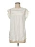 Daniel Rainn 100% Rayon Ivory Short Sleeve Blouse Size M - photo 1