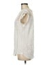 Daniel Rainn 100% Rayon Ivory Short Sleeve Blouse Size M - photo 5