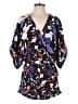 Parker 100% Silk Black Romper Size M - photo 1