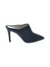 Bettye Muller 100% Leather Blue Gray Mule/Clog Size 6 - photo 1