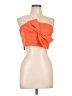 Shein 100% Polyester Orange Sleeveless Top Size 12 - photo 1