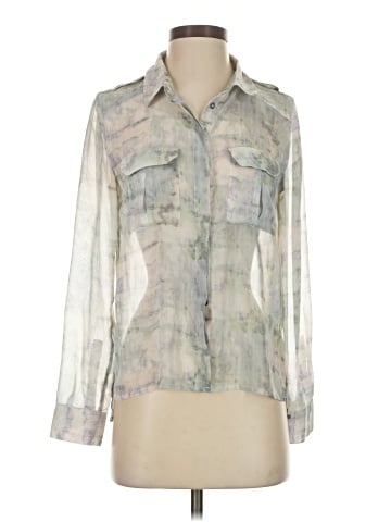 Silence and Noise Long Sleeve Blouse (view 1)