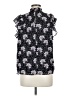 1.State 100% Polyester Black Short Sleeve Blouse Size M - photo 2