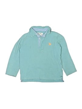 Mini Boden Long Sleeve Polo