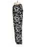 Maurices 100% Rayon Print Black Casual Pants Size M - photo 5