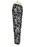 Maurices 100% Rayon Print Black Casual Pants Size M - photo 4