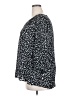 Daniel Rainn Animal Print Black 3/4 Sleeve Blouse Size 2X - photo 5