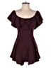 J for Justify Solid Burgundy Romper Size S - photo 1