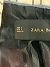 Zara Basic 100% Acetate Stripes Ivory White Blazer Size S - photo 6