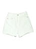 Cello Jeans Solid Green Shorts Size M - photo 1