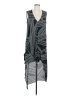 BCBGMAXAZRIA 100% Polyester Graphic Gray Cocktail Dress Size M - photo 1