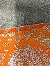 Unbranded Paisley Orange Cocktail Dress Size L - photo 7