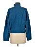Weekday Chevron-herringbone Blue Turtleneck Sweater Size M - photo 2