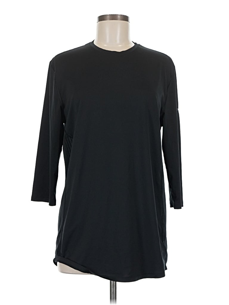 Pre-owned Under Armour 3/4 Sleeve T-shirt In Black