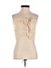 Zara Tan Sleeveless Blouse Size S - photo 1