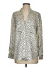 Zara Polka Dots Ivory Long Sleeve Blouse Size S - photo 1