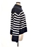 J.Crew Stripes Blue Turtleneck Sweater Size XL - photo 4
