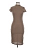 Assorted Brands Solid Brown Casual Dress Size M - photo 1