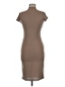 Assorted Brands Solid Brown Casual Dress Size M - photo 2