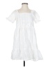 Ann Taylor LOFT 100% Polyester White Short Sleeve Top Size S (petite) - photo 1