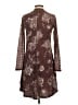Maurices Print Brown Casual Dress Size XS - photo 2