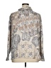 Weekends by Chico's Paisley Silver Pullover Sweater Size XL - photo 2