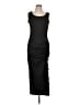 Unbranded Solid Black Cocktail Dress Size L - photo 1