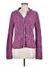 Sigrid Olsen Tweed Purple Jacket Size M - photo 1