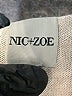 Nic + Zoe 100% Cotton Animal Print White Pullover Sweater Size M - photo 7