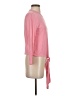 BLANK Pink 3/4 Sleeve Top Size S - photo 4