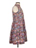 Gibson Look 100% Polyester Paisley Gray Casual Dress Size XS - photo 4