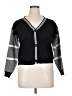 Unbranded Checkered-gingham Black Cardigan Size 0X (estimated) - photo 1