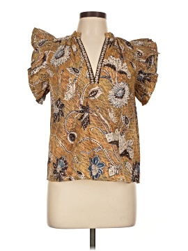Ulla Johnson Short Sleeve Blouse