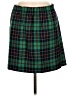 J.Crew 100% Wool Plaid Green Wool Skirt Size 6 - photo 1