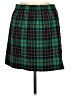 J.Crew 100% Wool Plaid Green Wool Skirt Size 6 - photo 2