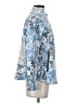 MULTIPLES 100% Polyester Print Blue Jacket Size XS - photo 4