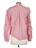 Greyson 100% Cotton Pink Long Sleeve Blouse Size M - photo 2