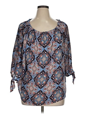 Westport 3/4 Sleeve Blouse (view 1)