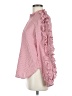 Greyson 100% Cotton Pink Long Sleeve Blouse Size M - photo 5