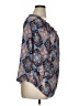 Westport 100% Polyester Blue 3/4 Sleeve Blouse Size XL - photo 4
