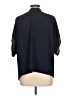 Cope 100% Polyester Blue 3/4 Sleeve Blouse Size L - photo 2
