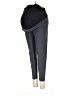 Isabel Maternity Black Gray Active Pants Size Lg Maternity - photo 1