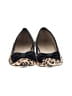 Ellen Tracy Animal Print Black Tan Flats Size 7 1/2 - photo 2