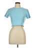 Assorted Brands Blue Short Sleeve T-Shirt Size L - photo 1