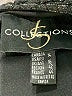 JS Collections 100% Polyester Black Cocktail Dress Size 14 - photo 4