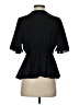 Shein 100% Polyester Black Short Sleeve Blouse Size S - photo 2