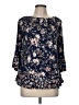 Unbranded Blue 3/4 Sleeve Blouse Size M - photo 1